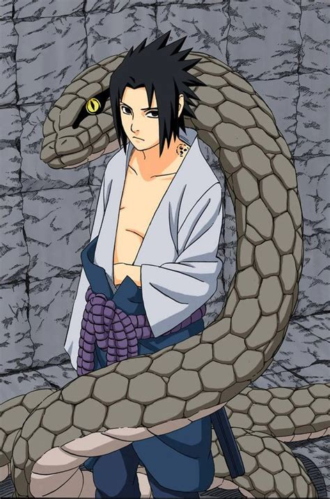 hebi sasuke|sasuke hebi manga.